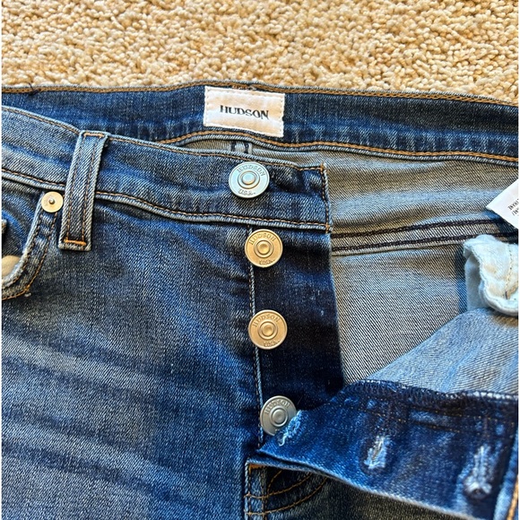 Hudson Jeans Riley Crop Relaxed Straight Size 26 - Picture 5 of 8